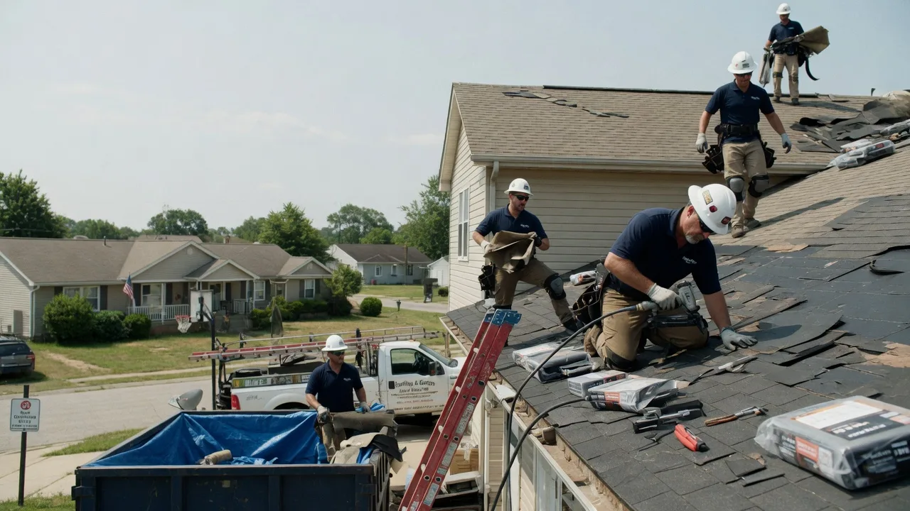 Roof Replacement in Leslie, WV near me